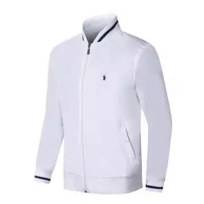 ralph lauren long sleeve veste sweat small pony blanc